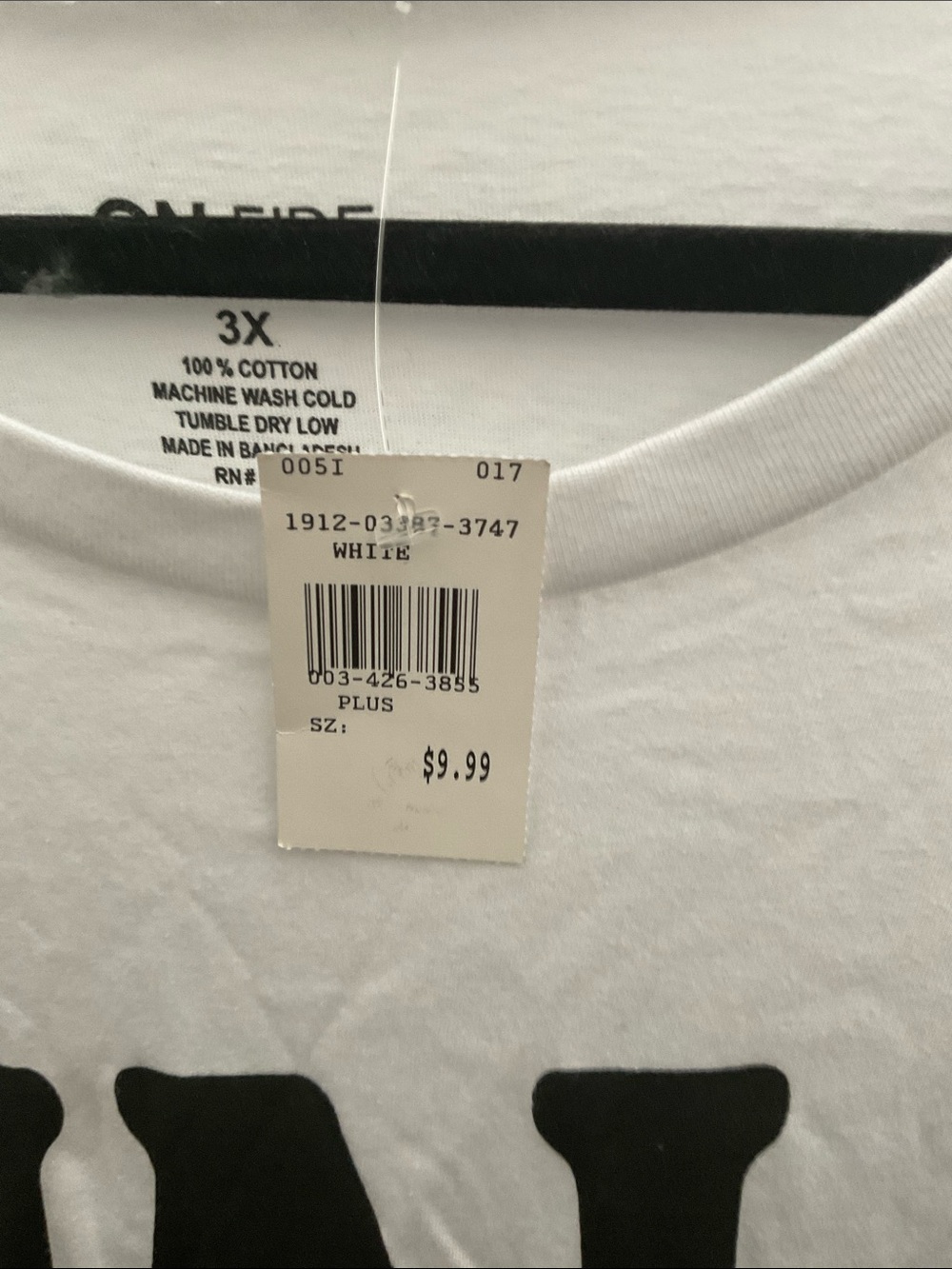 Walkw with GOD - White with Black Bold Block Lettering - New with Tags - Size 3 - Picture 5 of 8